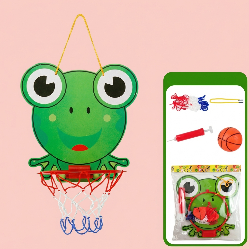 Adorable ensemble de basketball animal pour enfants