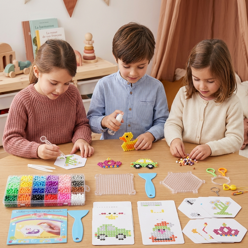 Coffret de Perles d’Eau Magiques pour Loisirs Créatifs