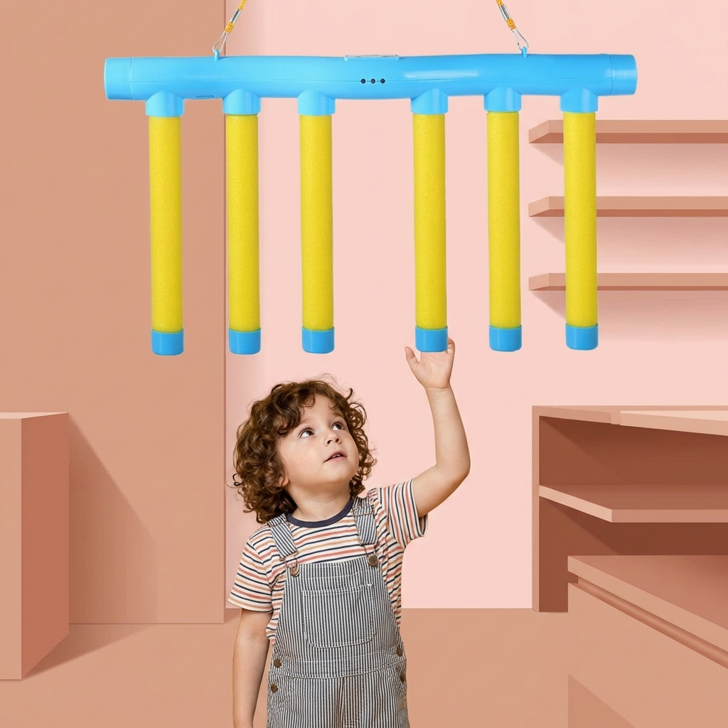 Bâtonnets tombants – jeu de réaction pour enfants