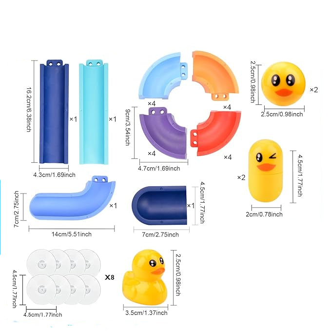 Jouet de bain toboggan à eau pour les tout-petits