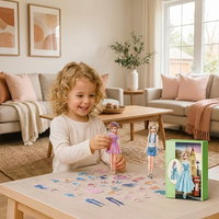 Ensemble de jeu de mode magnétique pour enfants