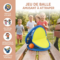 Jeu de balle amusant à attraper