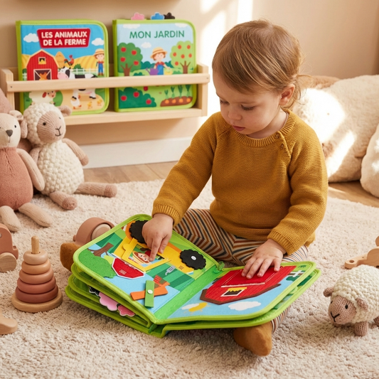 Livre d’Histoires Éducatif de la Ferme Montessori