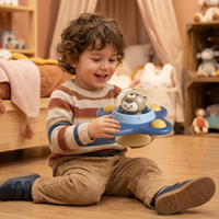 Spinner Montessori à ventouse – Jouet d’apprentissage rotatif