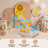 Jouet toboggan à canards