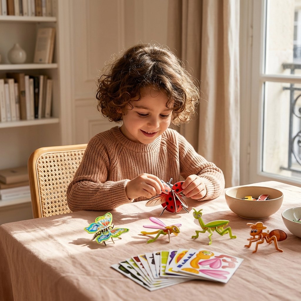 3D Cartoon Puzzle Set pour enfants