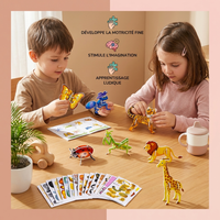3D Cartoon Puzzle Set pour enfants