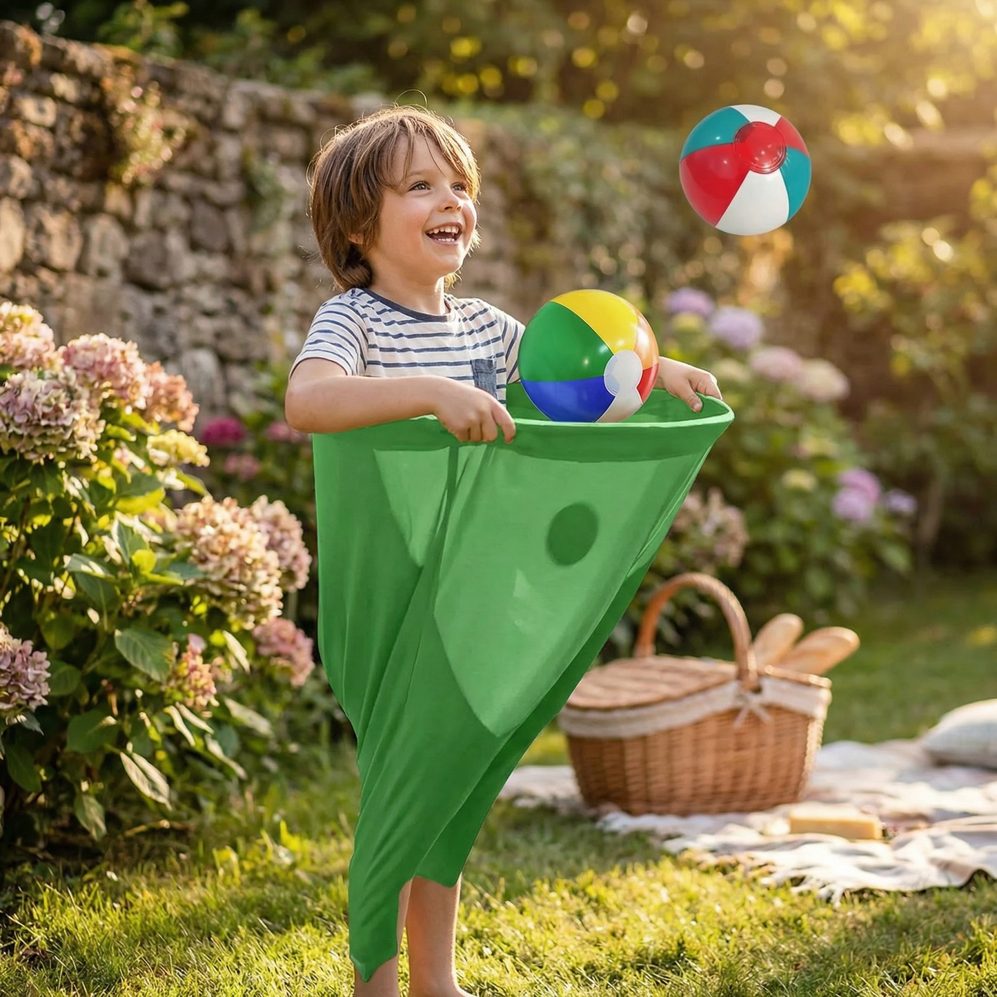 Pantalon de Clown Jeu de Catch Ball en Famille