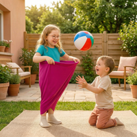 Pantalon de Clown Jeu de Catch Ball en Famille