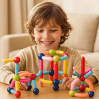 Jeu de construction magnétique pour enfants