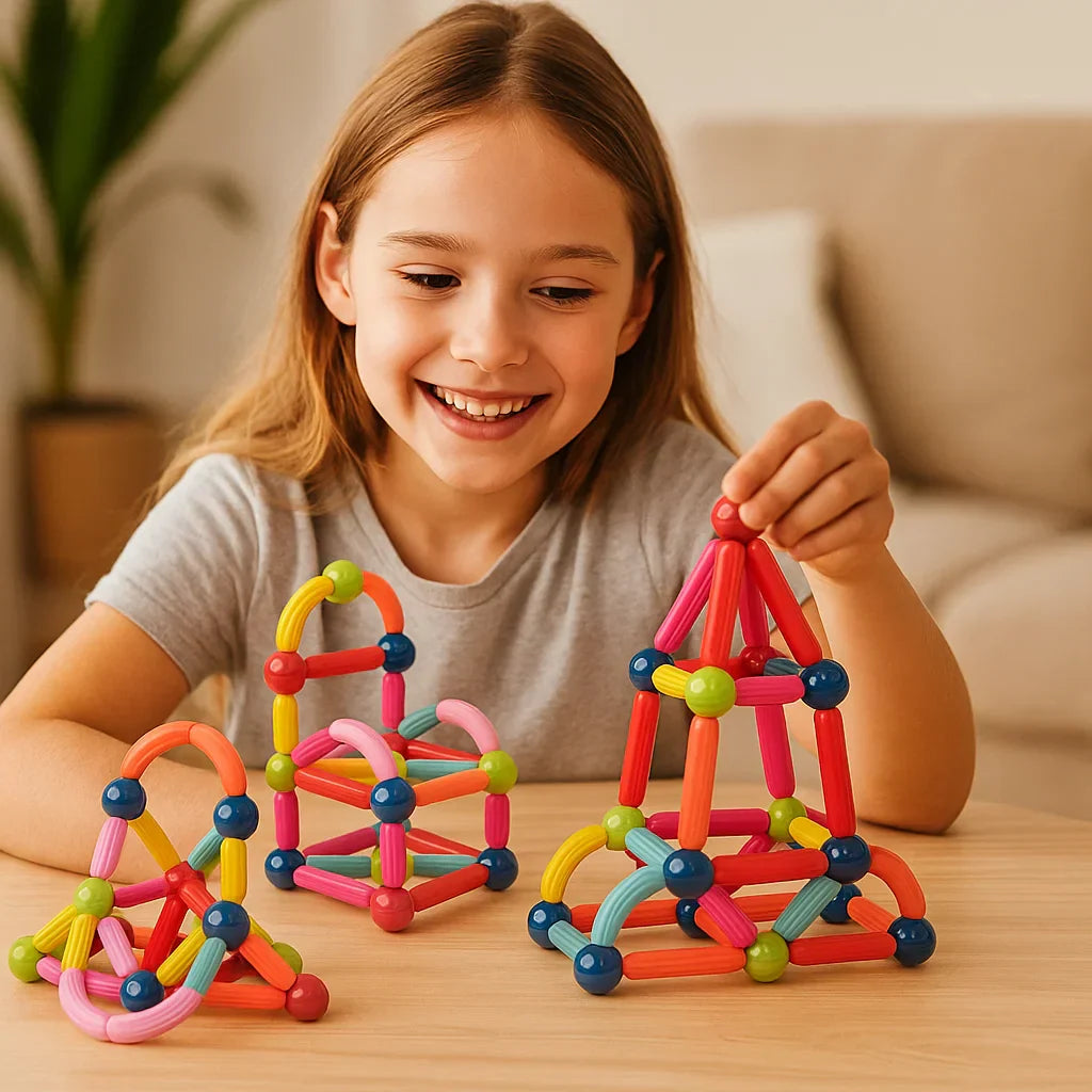 Jeu de construction magnétique pour enfants