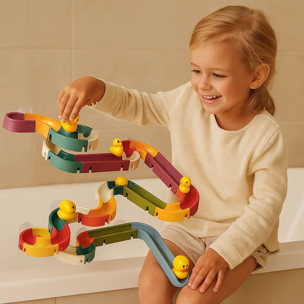 Jouet de bain toboggan à eau pour les tout-petits