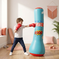 Sac de boxe gonflable pour enfants avec remplissage à l’eau