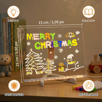 Planche à dessin lumineuse à LED pour enfants