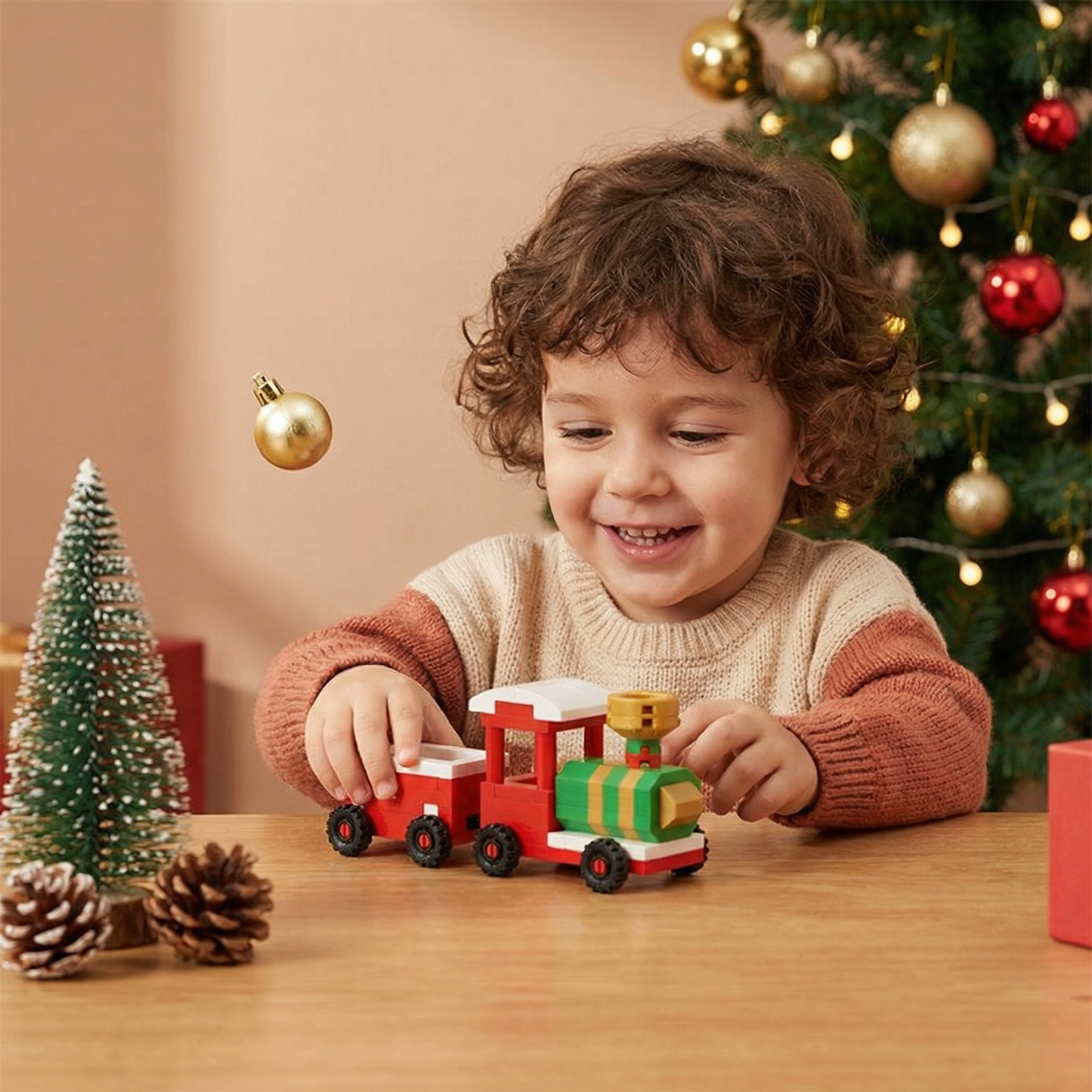 Figurines de Noël créatives en briques – amusement pour toute la famille
