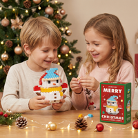 Figurines de Noël créatives en briques – amusement pour toute la famille