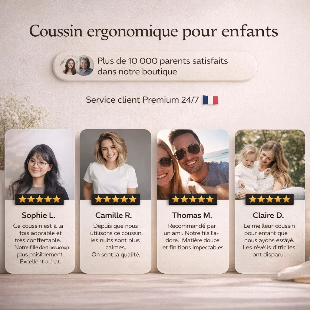 PetitRêve – Oreiller ergonomique