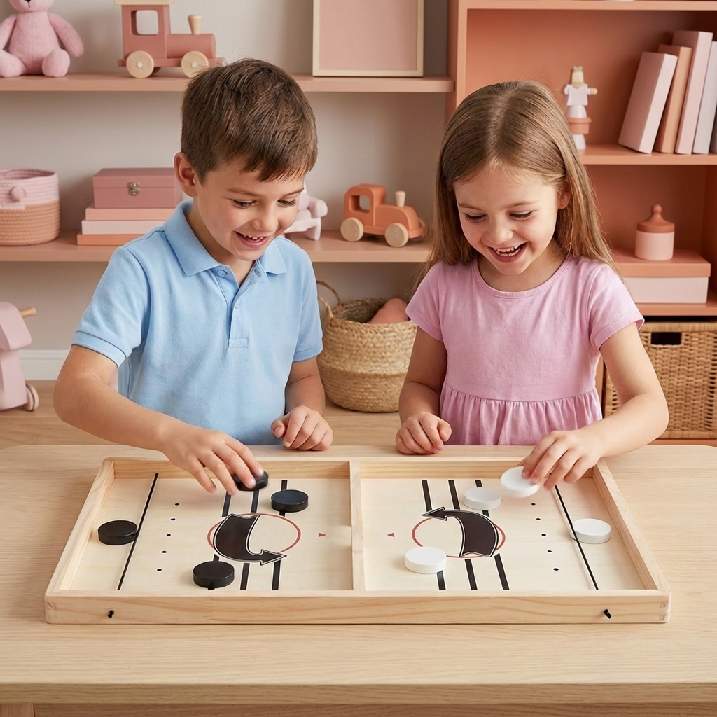 Jeu d’échecs à catapulte en bois